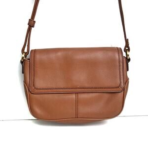 Hobo International Autry Caramel Brown Leather Crossbody | Vintage Style Bag
